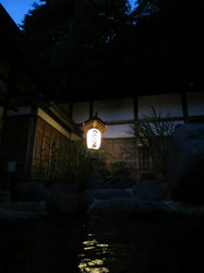 貝掛温泉 夜