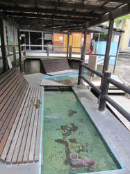 四万たむら プール、足湯、飲泉所