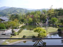 白玉の湯 華鳳 ラウンジからの景色